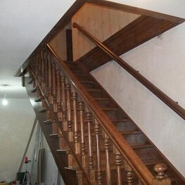 Деревянная лестница 4
