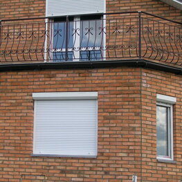 Кованые перила балконные 
