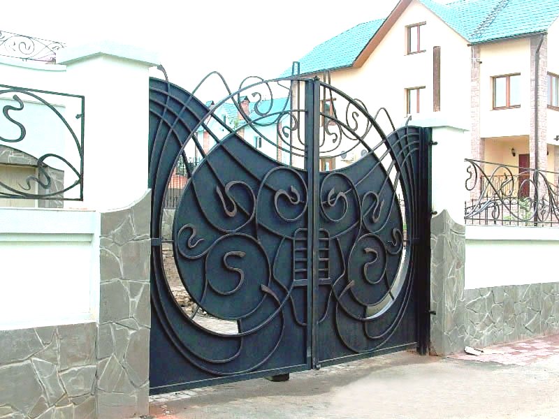Кубинка кованые ворота