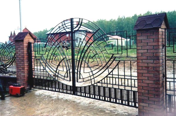 Кованые ворота в Москве